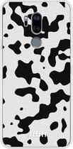 LG G7 ThinQ Hoesje Transparant TPU Case - Dalmation Print #ffffff