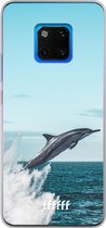 Huawei Mate 20 Pro Hoesje Transparant TPU Case - Dolphin #ffffff