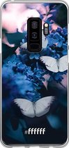 Samsung Galaxy S9 Plus Hoesje Transparant TPU Case - Blooming Butterflies #ffffff