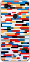 Google Pixel 3 XL Hoesje Transparant TPU Case - Mesmerising Mosaic #ffffff