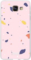 Samsung Galaxy A5 (2016) Hoesje Transparant TPU Case - Terrazzo N°8 #ffffff