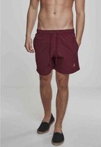 Urban Classics Zwemshorts -2XL- Block Bordeaux rood