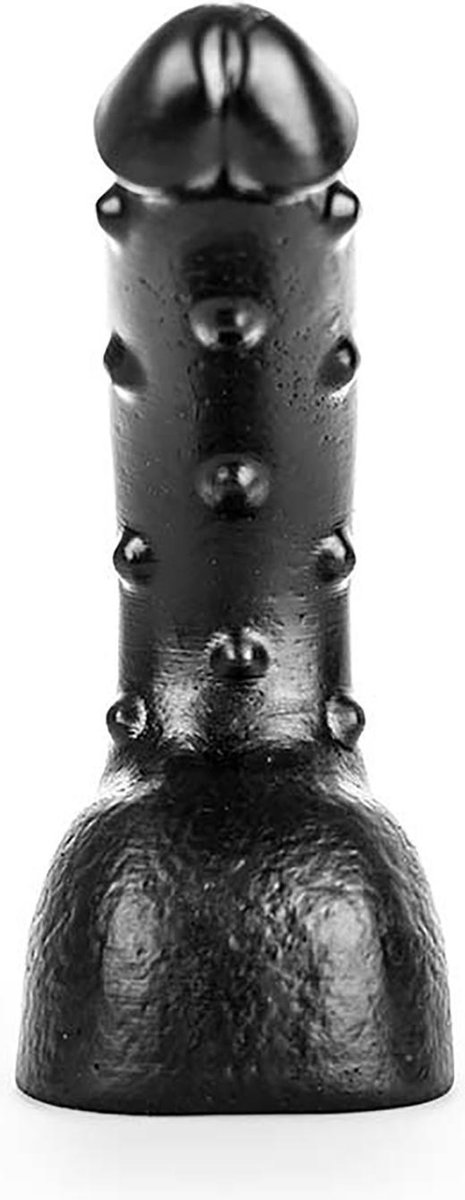 Bubble Toys - Pimpy - Anaal Dildo - Zwart - 3 maten Large