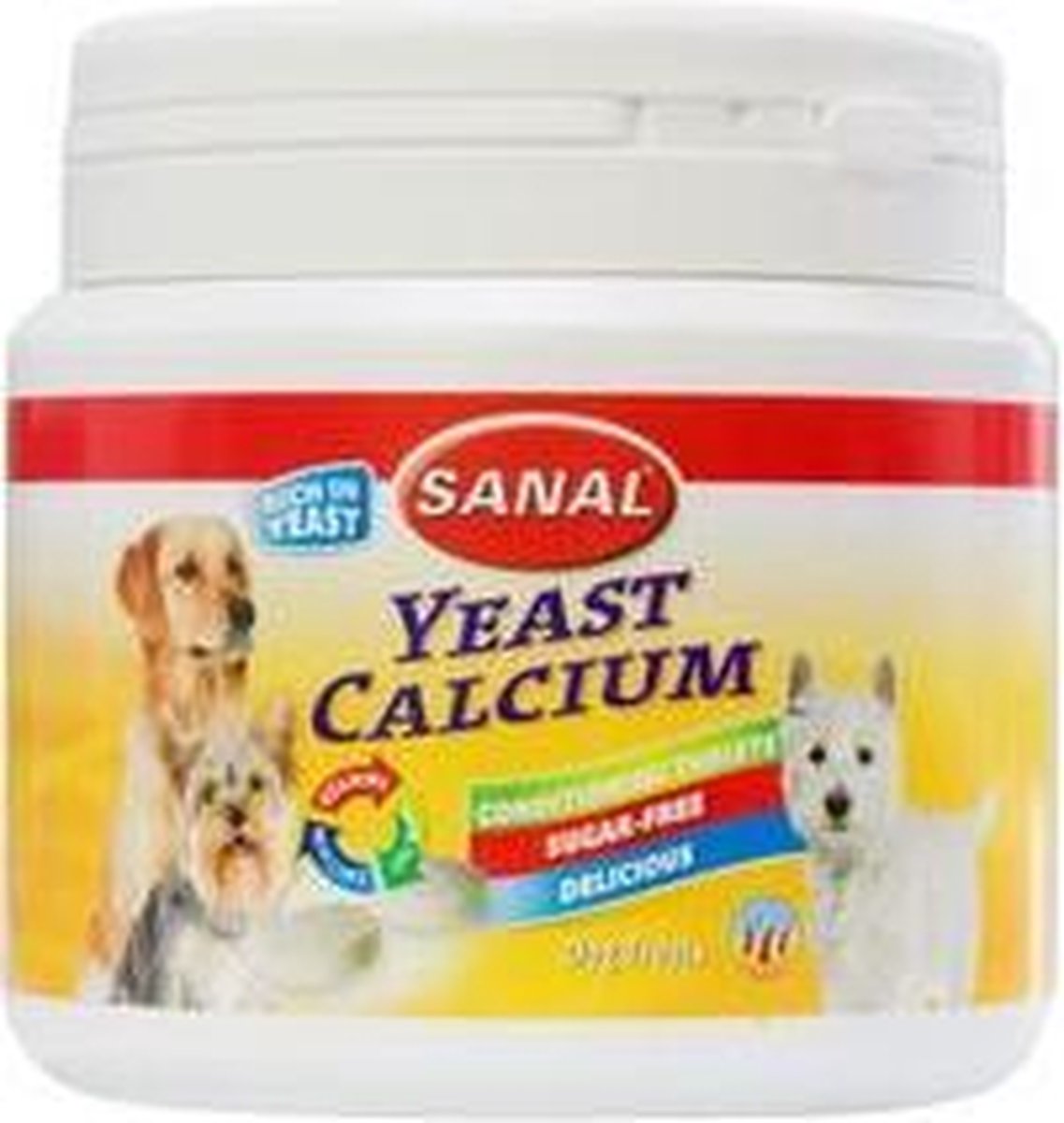 Sanal Vitaminesnoepjes Gist & Kalk - 350 g
