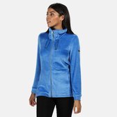 Dames Odelia Zware fleece met volledige ritssluiting Outdoortrui Blauw