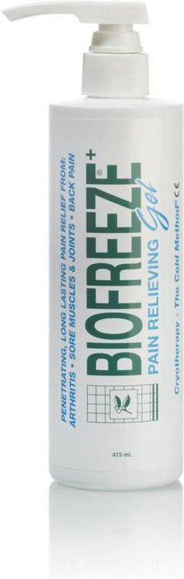 Biofreeze flacon Gel - Spierbalsem - 473 ml - Cryotherapie - Snelle  pijnverlichter | bol.com