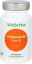 VitOrtho Vitamine D3 1000 IE Vegan - 60 vcaps