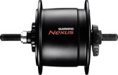 Naafdynamo Shimano Nexus DH-C6000-3R 3 Watt - 36 gaats - rollerbrakes - zwart