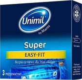 Unimil - Super Latex Condoms 3Pcs