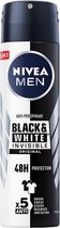 Nivea Men Black&white Invisible Original Antyperspirant Spray 150ml (m)