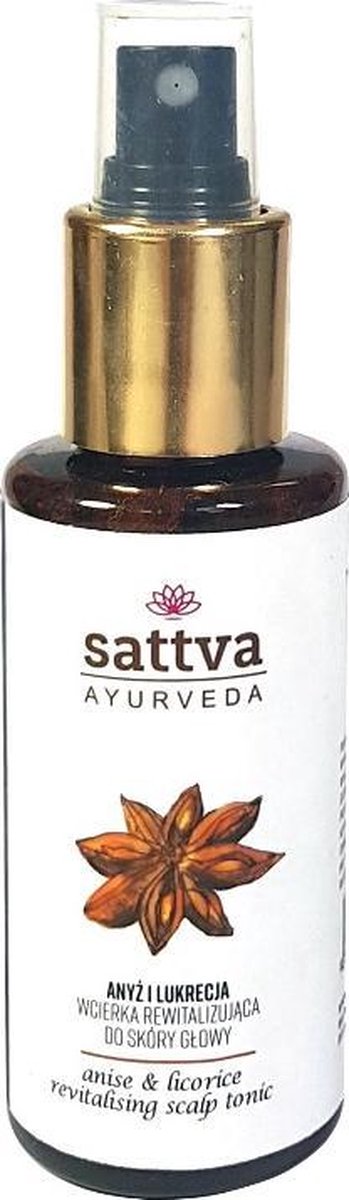 Sattva - Revitalising Scalp Tonic Revitalizing Rubber To Score Head Anise & Licorice 100Ml