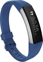 Alta sport band - donkerblauw - Geschikt voor Fitbit - SM - Horlogeband Armband Polsband