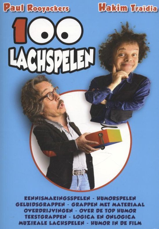 Cover van het boek '100 lachspelen' van Paul Rooyackers