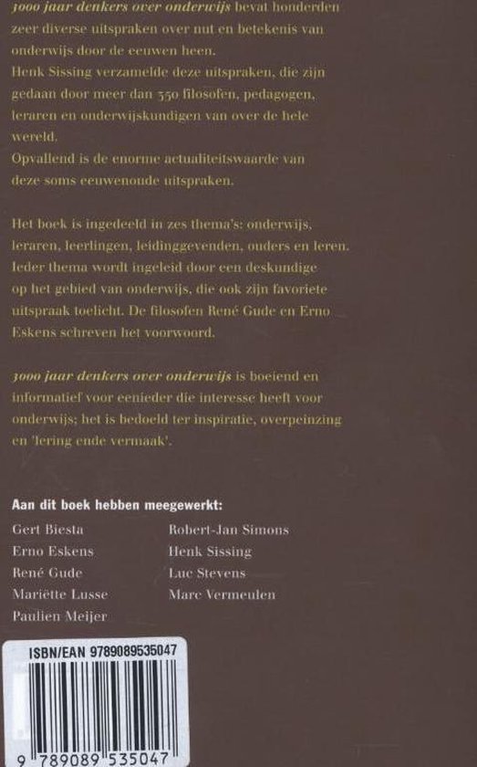 Boek met tekst en ISBN-barcode.