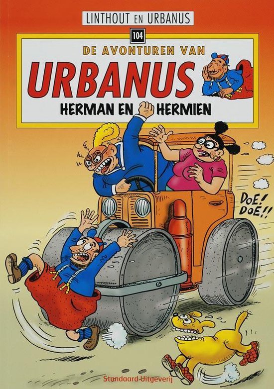 Cover van het boek 'Urbanus / 104 Herman en Hermien' van  Linthout