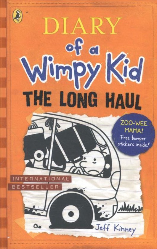 Long Haul Diary Of A Wimpy Kid Book 9 - cover