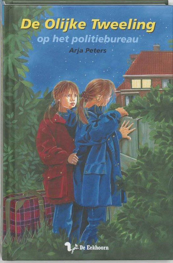 Cover van het boek 'De olijke tweeling op het politiebureau' van A. Peters