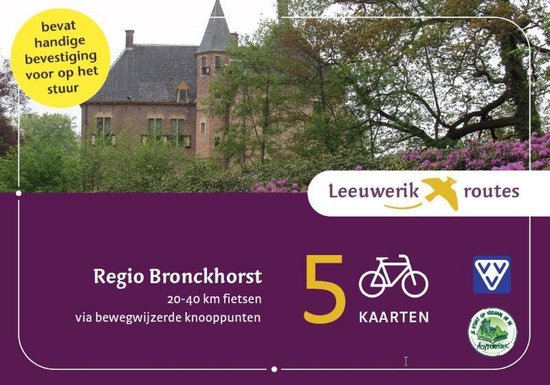 Cover van het boek 'Leeuwerikroutes Regio Bronckhorst' van  Onbekend