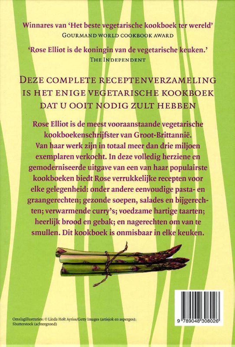 De complete vegetarische keuken - back cover