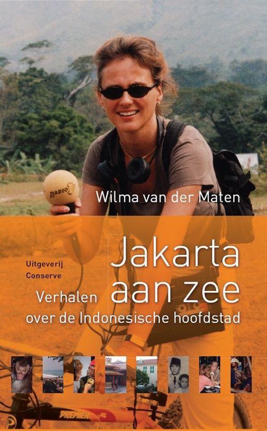 Cover van het boek 'Jakarta aan zee' van W. van der Maten