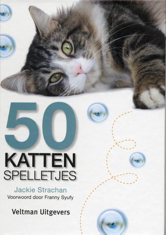 Cover van het boek '50 kattenspelletjes' van J. Strachan