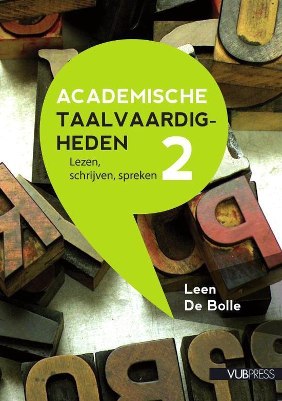 Academische taalvaardigheden 2 - cover