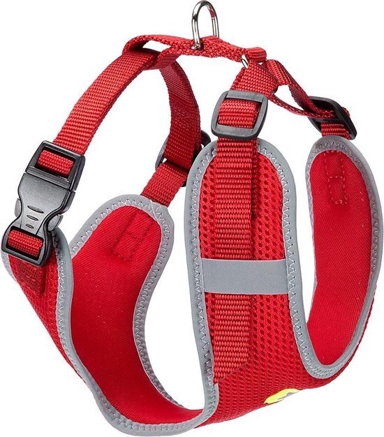 Ferplast Hondentuigje Nikita Nylon Rood 30-41 Cm