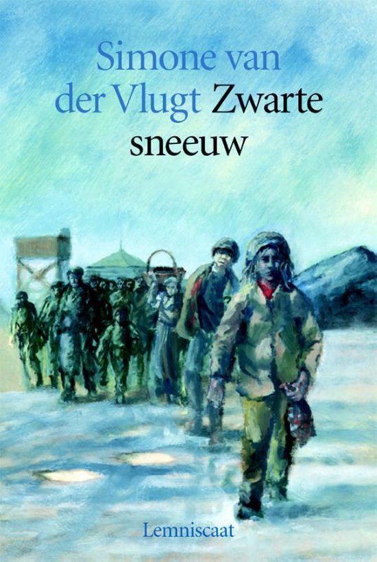 Cover van het boek 'Zwarte sneeuw' van Simone van der Vlugt