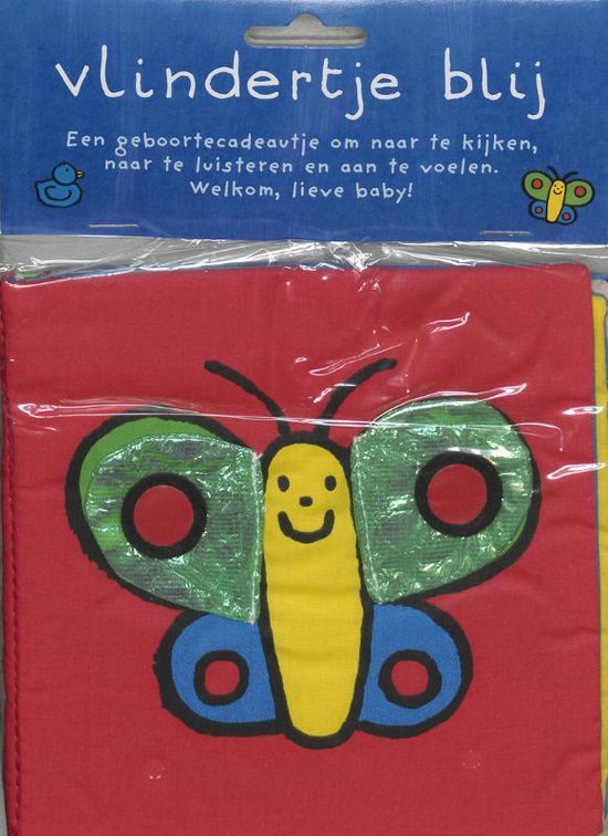 Cover van het boek 'Vlindertje blij' van Liesbet Slegers