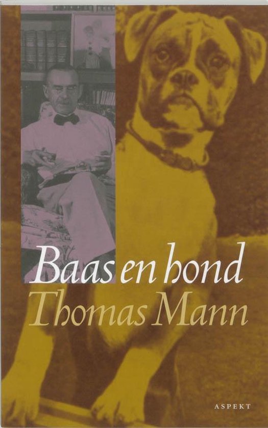 Cover van het boek 'Baas en hond' van Thomas Mann