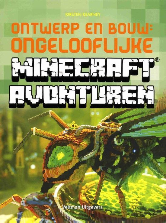 Ontwerp en bouw: ongelooflijke Minecraft avonturen - cover
