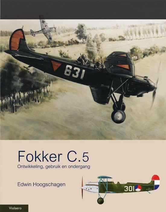 Cover van het boek 'De Fokker C.5' van Edwin Hoogschagen
