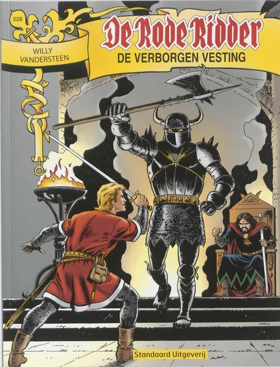 Cover van het boek 'Rode Ridder / 228 De verborgen vesting' van w. Vandersteen