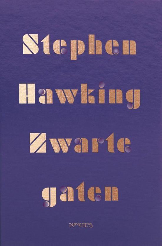 Boek: Zwarte gaten, geschreven door Stephen Hawking