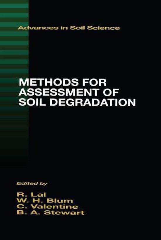 Advances in Soil Science - Methods for Assessment of Soil De ... - cover