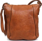 Bear Design Veerle Leren Schoudertas - Cognac
