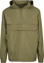 Build Your Brand Unisex Volwassenen Basic Pullover Jacket (Olijf)
