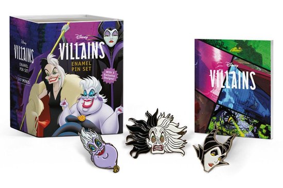 Disney Villains Enamel Pin Set - cover