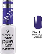VICTORIA VYNN™ Gel Nagellak - Gel Polish - Pure Creamy Hybrid  - 8 ml - Salo Ultra Violet  - 118