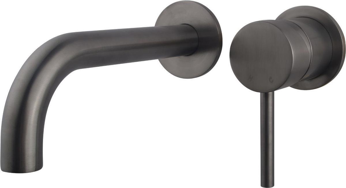 Wiesbaden Caral Twenty Eenhendel Wastafel -Afbouwdeel - Gunmetal