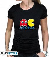 Pac-Man - Game Over Vrouwen Zwart T-shirt - S