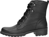 SUB55 Dames veterschoenen Veterschoenen Hoog - zwart - Maat 37