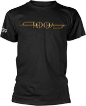 Tool Heren Tshirt -L- Gold ISO Zwart