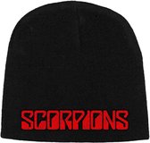 Scorpions Beanie Muts Logo Zwart