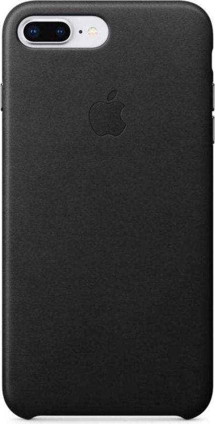 Apple 7 Plus Leather Case Black | bol.com