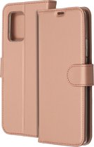 Accezz Wallet Softcase Booktype Samsung Galaxy S10 Lite hoesje - Rosé Goud