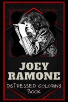 Joey Ramone Distressed Coloring Book