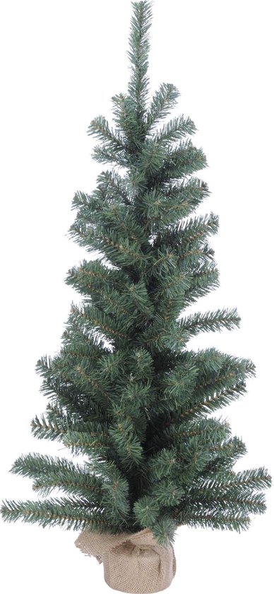Decoratieve Kerstboom in jutte zak | 80 cm | bol.com