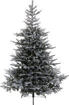Kunstkerstboom snowy Grandis Fir hinged tree dia 132 cm