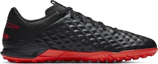 verbannen Verlichten hoe Nike Tiempo Legend 8 Academy kunstgrasschoenen heren zwart/rood | bol.com